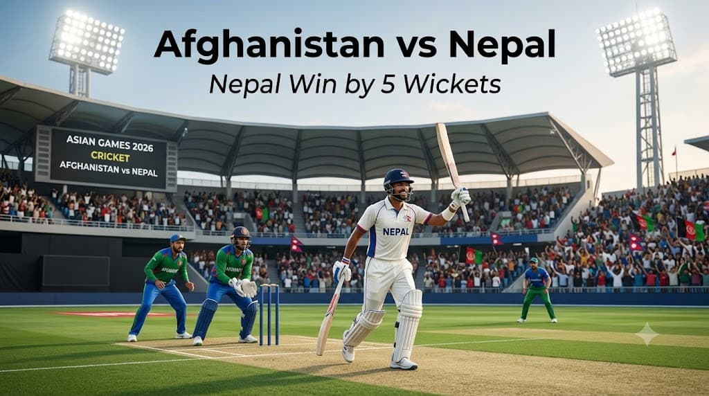 Afghanistan vs Nepal